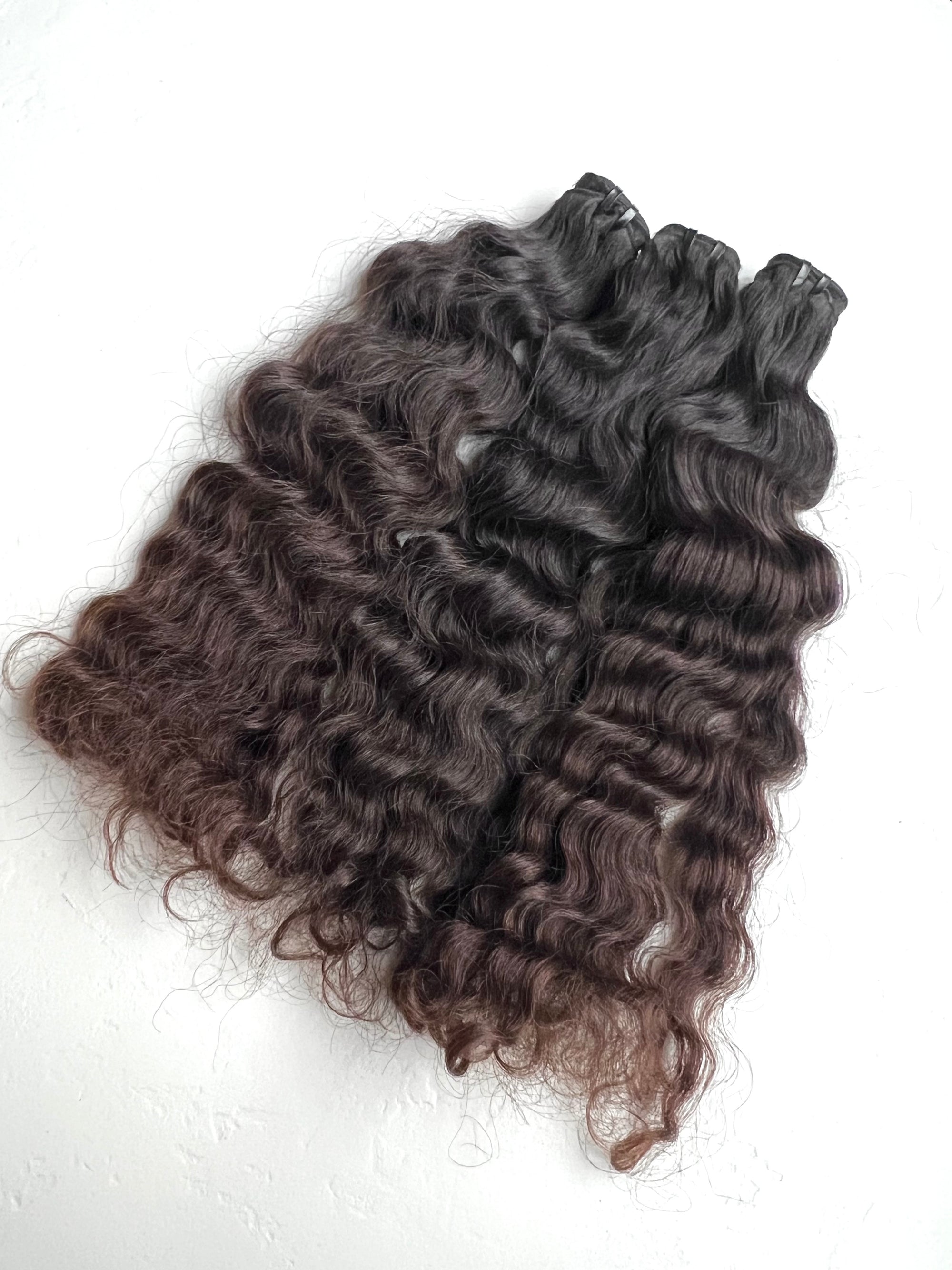 Cambodian Deep Wave Weft Extensions